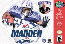 Madden NFL 2001 (USA) Box Scan